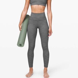 Lululemon Heathered Herringbone Align Legging II 25" Size 2